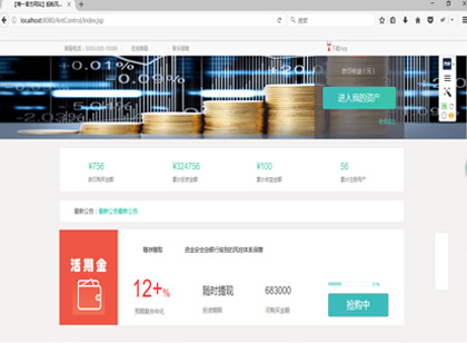 网站--金融类